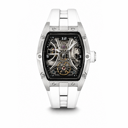 SKELETON CHRONO  DARK SILVER
