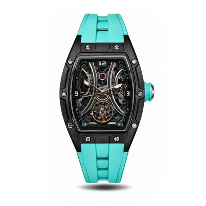 SKELETON CHRONO  DARK SILVER