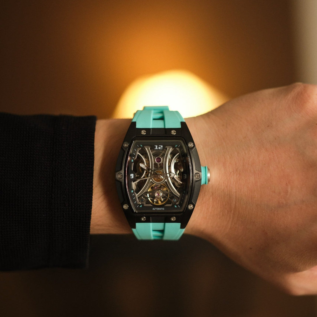 SKELETON CHRONO  SKY BLUE