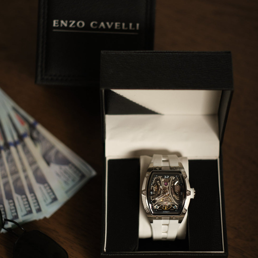 SKELETON CHRONO ICE WHITE