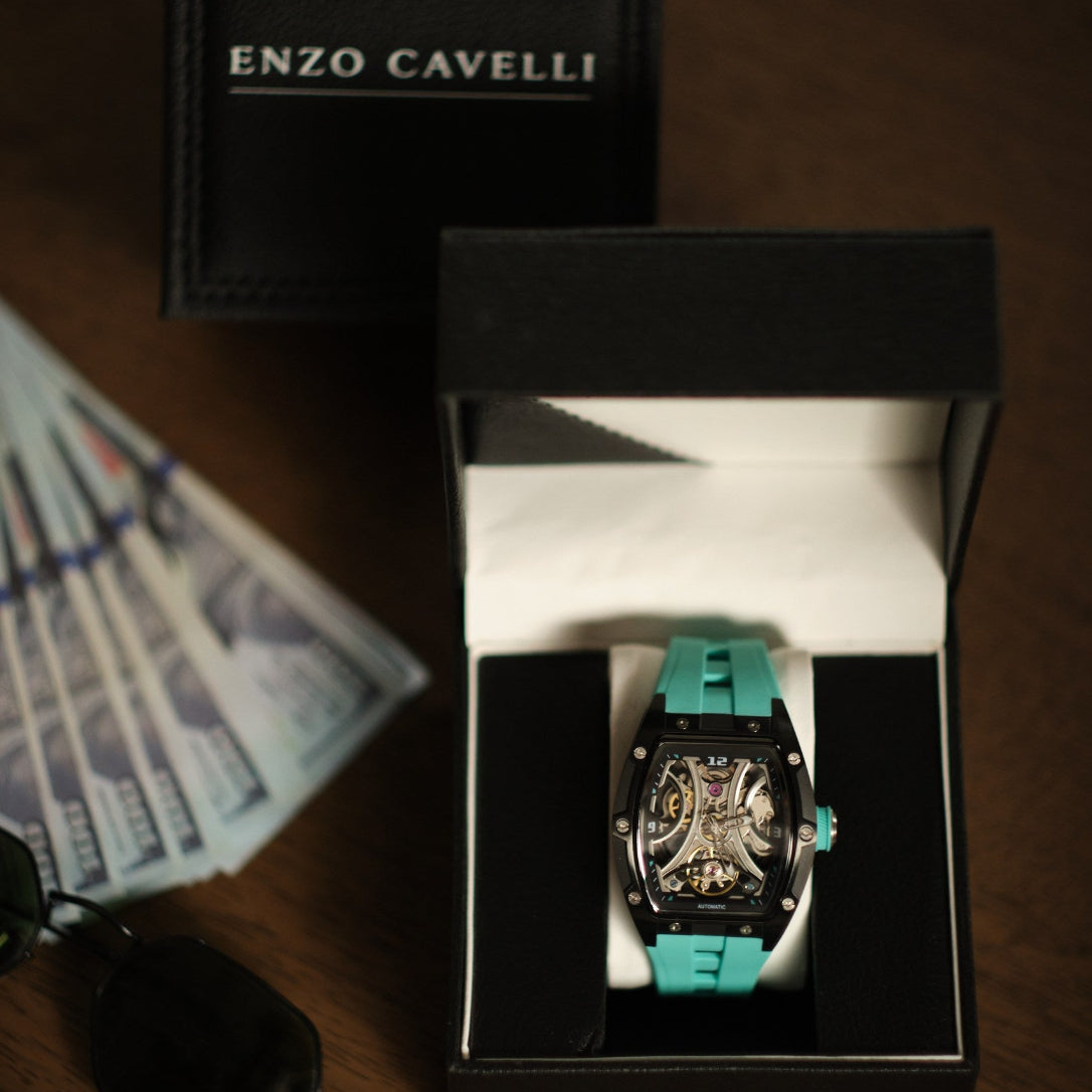 SKELETON CHRONO  SKY BLUE