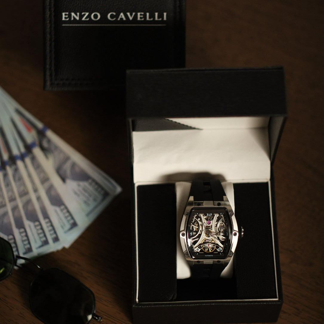 SKELETON CHRONO  SKY BLUE