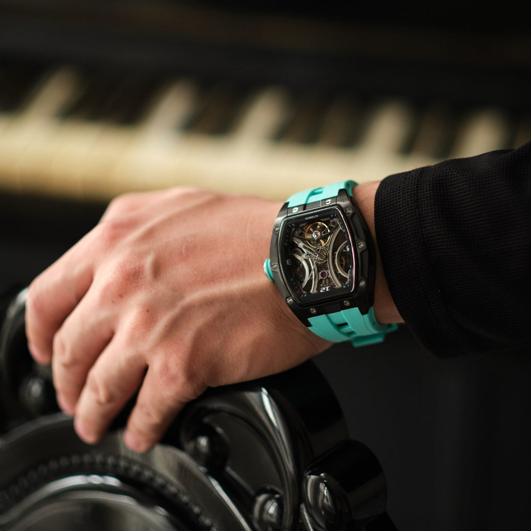 SKELETON CHRONO  SKY BLUE