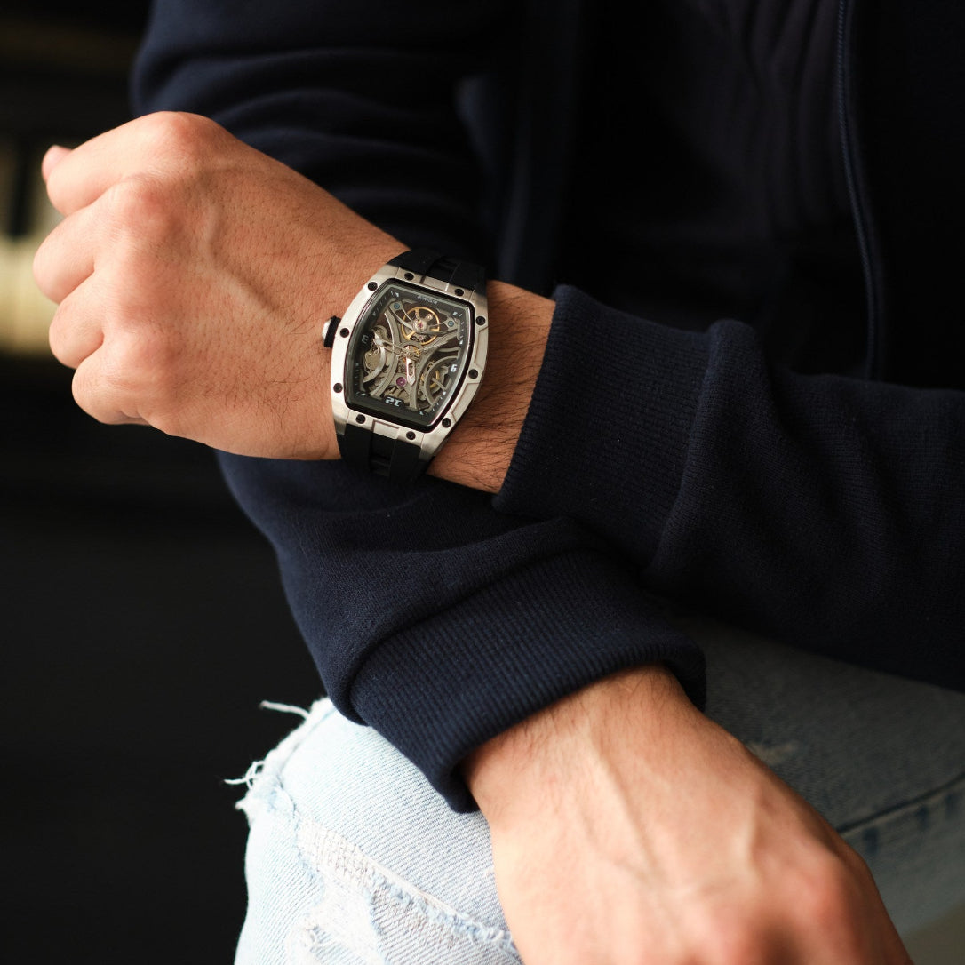 SKELETON CHRONO  SKY BLUE